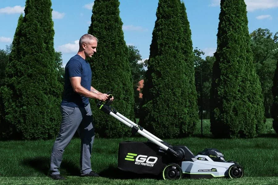 best battery operated lawn mower