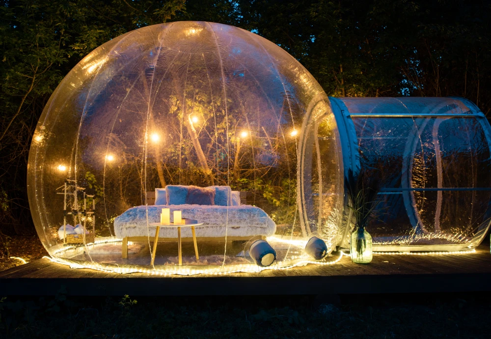 bubble tent ideas