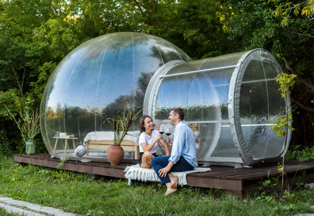 bubble tent ideas