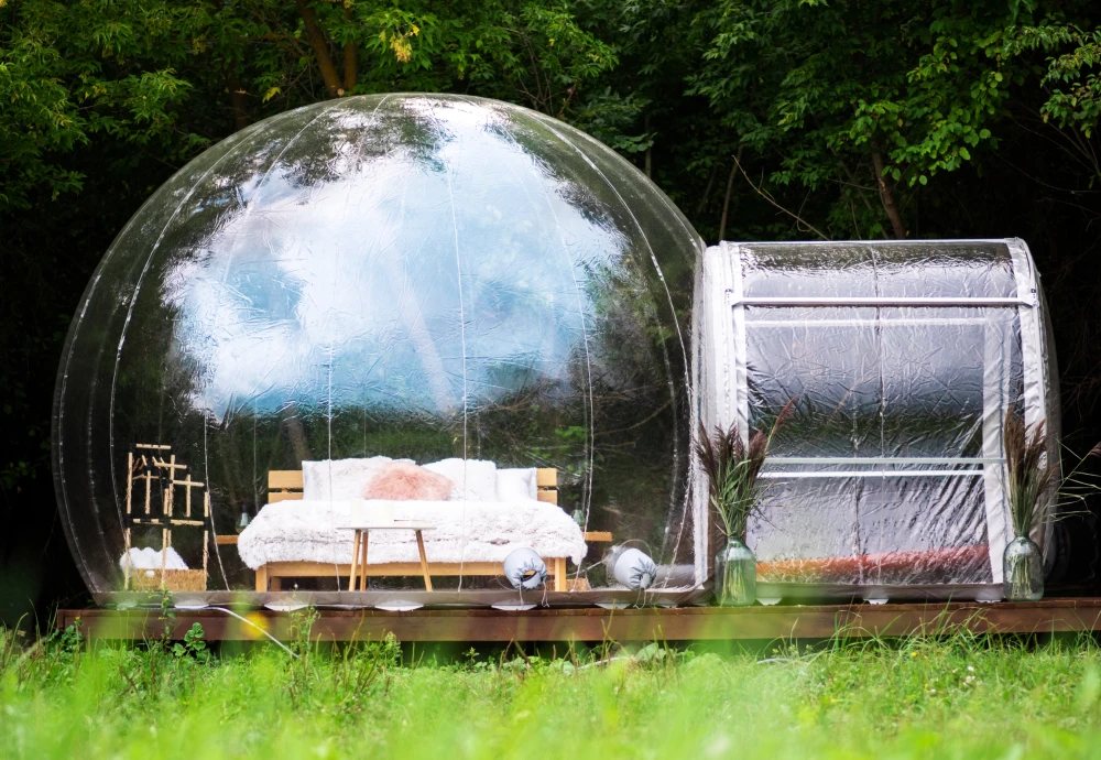 giant clear bubble tent